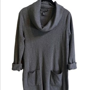 I.N.C. International Concepts Gray Tunic Sweater